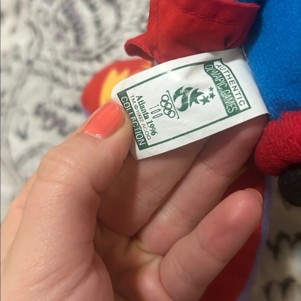 1996 Olympics mascot plush Atlanta Dakin Izzy - Picture 7 of 8